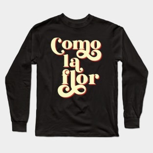 Singer Of Cumbia Long Sleeve T-Shirt